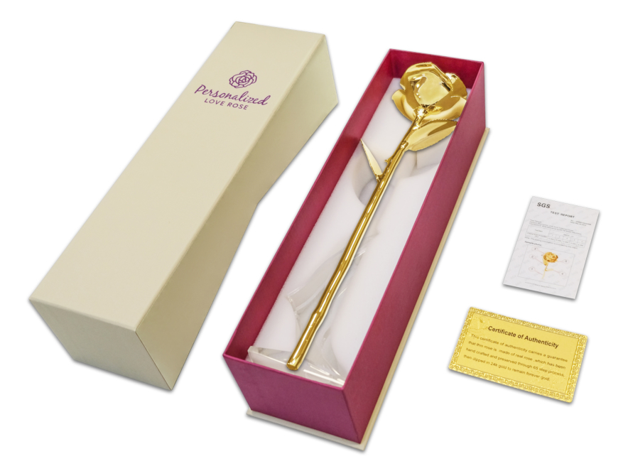 24K Gold Dipped Love Rose - 5 Dealproduct image #4