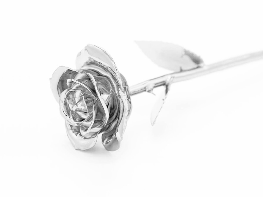 Silver Dipped Love Rose - 4 Dealproduct image #3